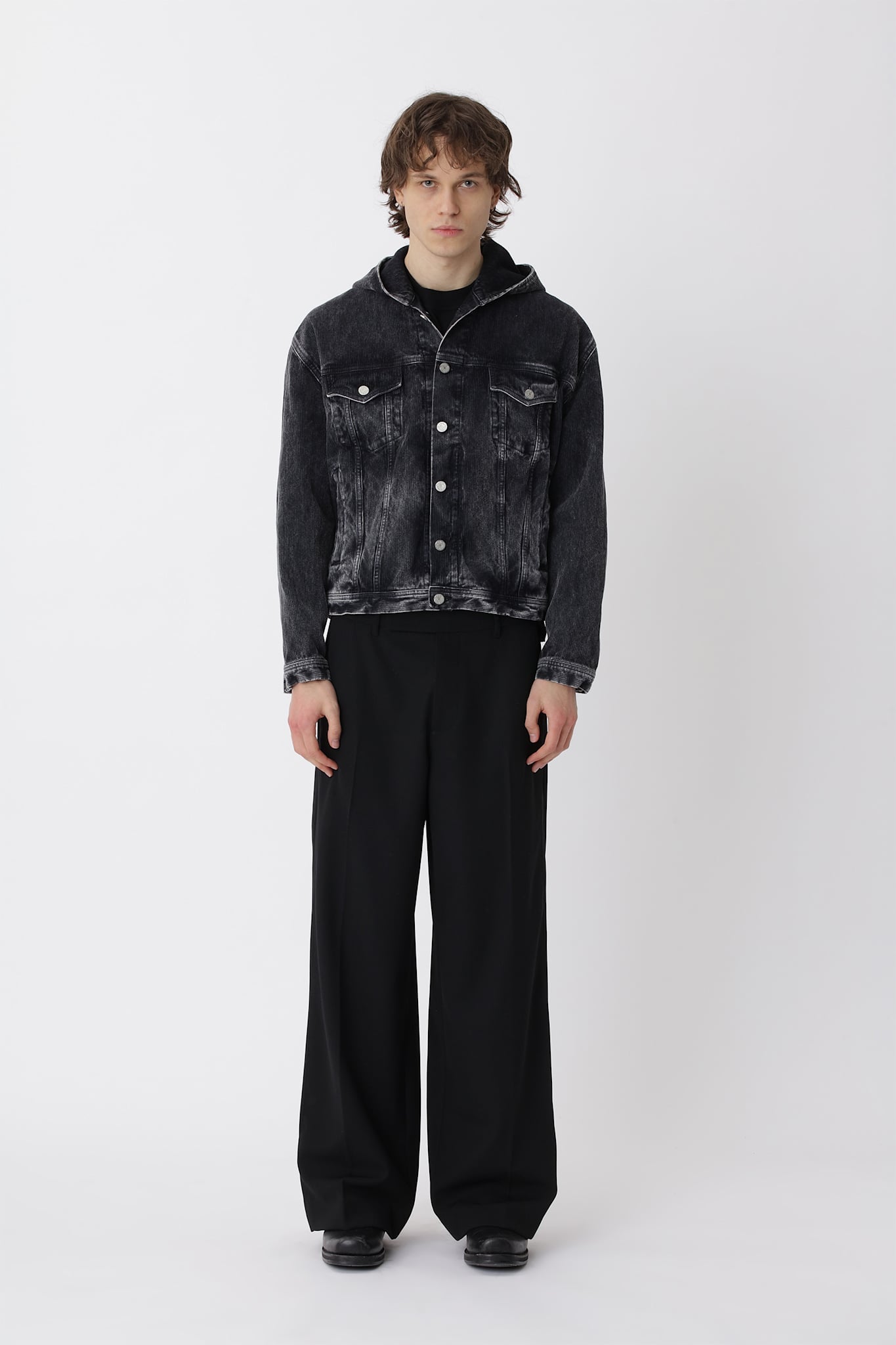 Edward Jacket - Washed Black