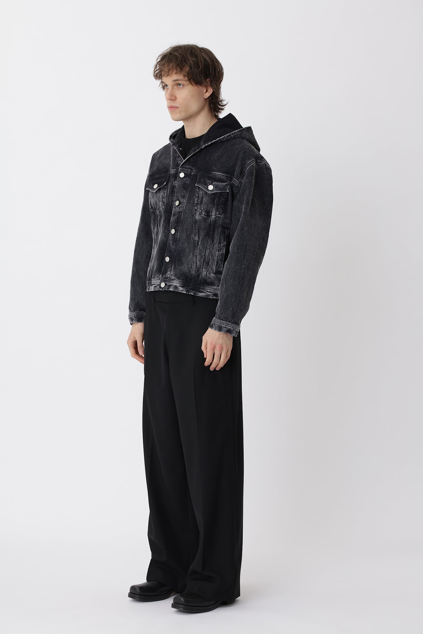 Edward Jacket - Washed Black