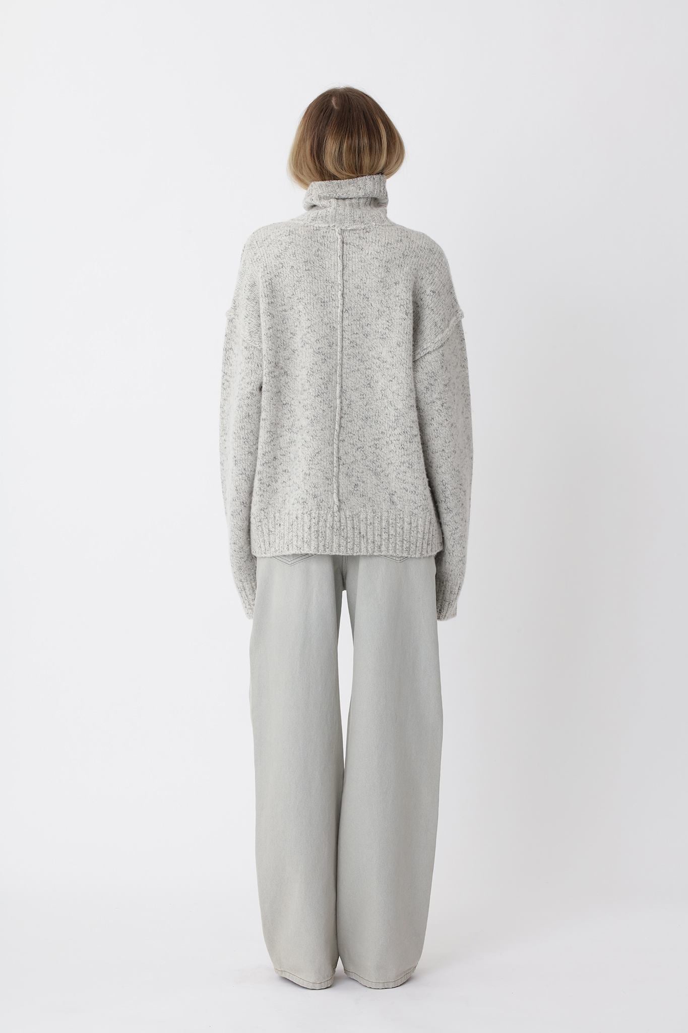 Bristol Knit Sweater W - White COMB.