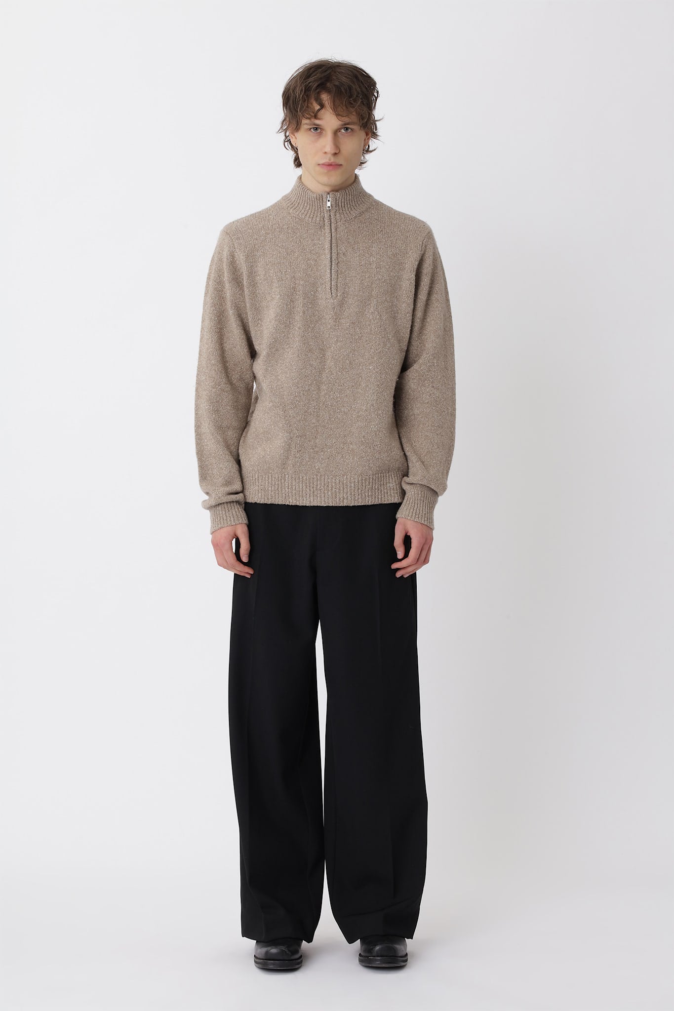 Viaan Knit Sweater - Pure Cashmere