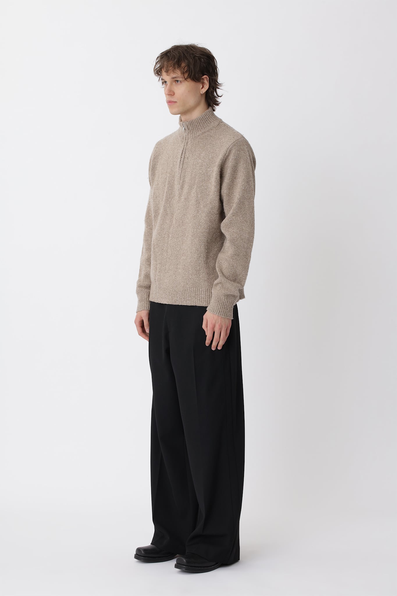 Viaan Knit Sweater - Pure Cashmere