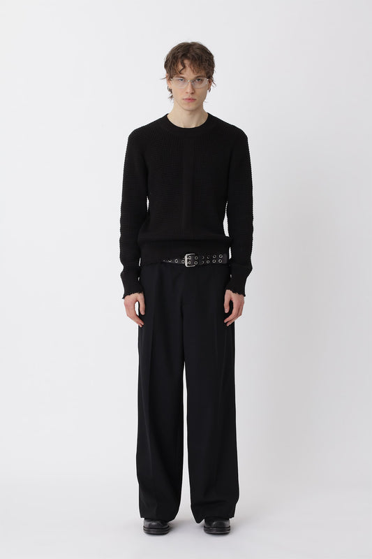 Rune Knit Shirt - Black