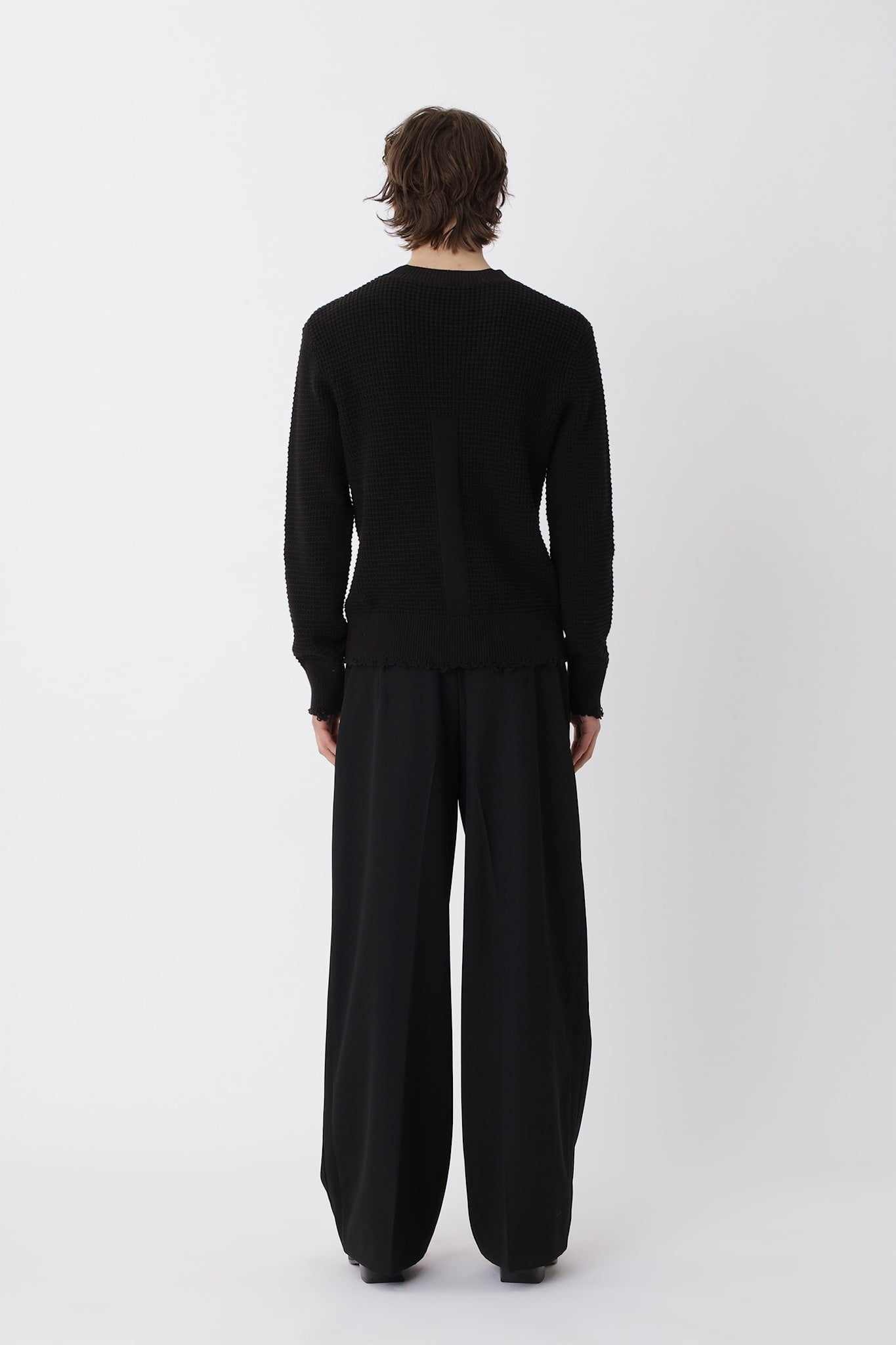 Rune Knit Shirt - Black