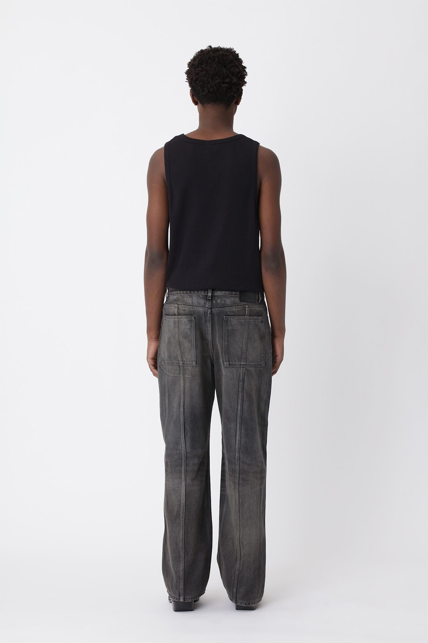 Cale Denim Pants - 80s Black