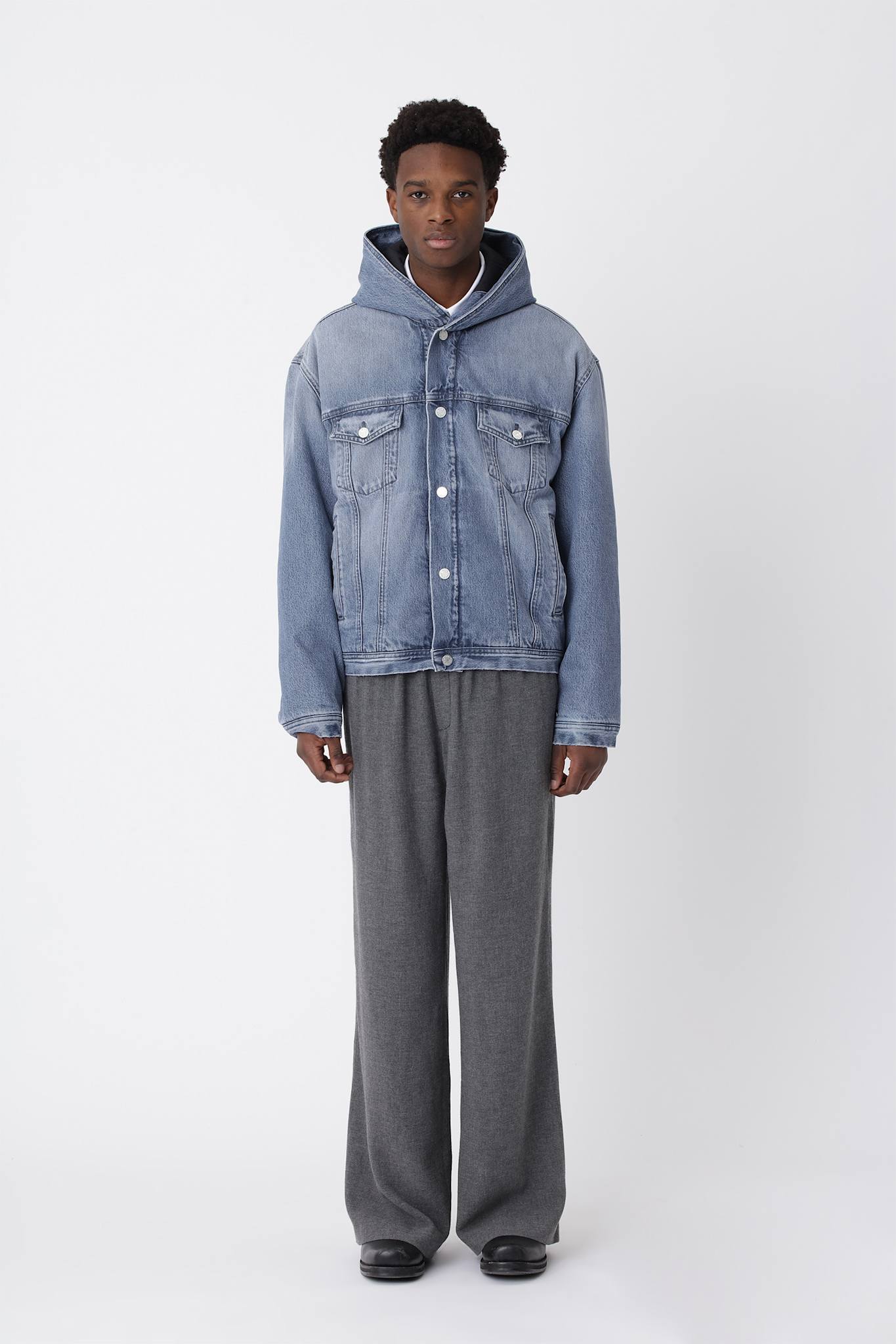 Edward Denim Jacket - Stormy Blue