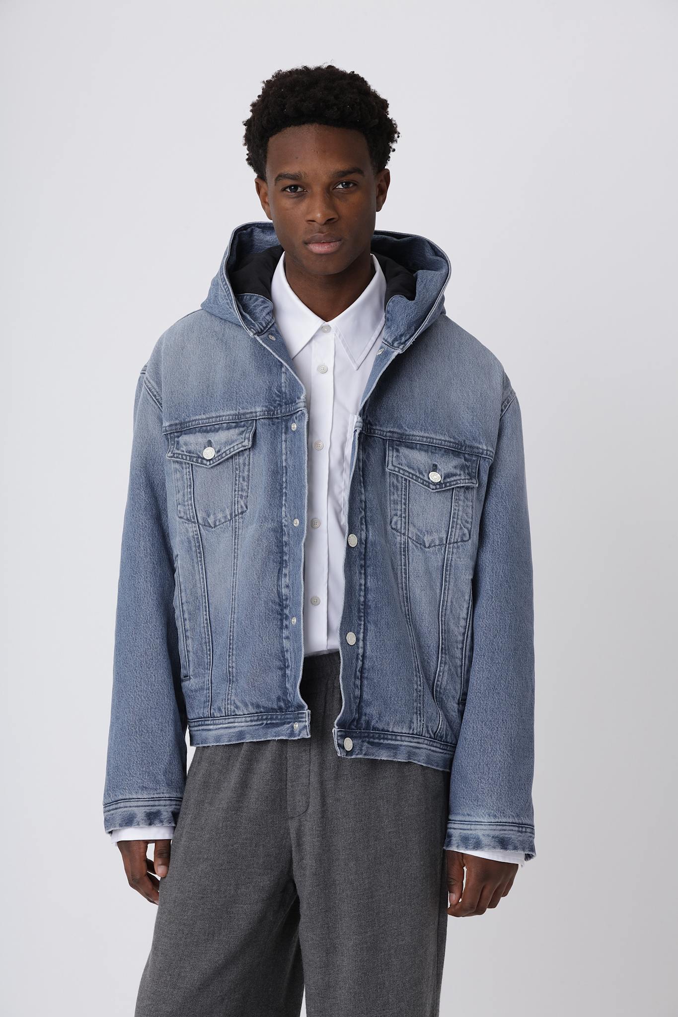 Edward Denim Jacket - Stormy Blue