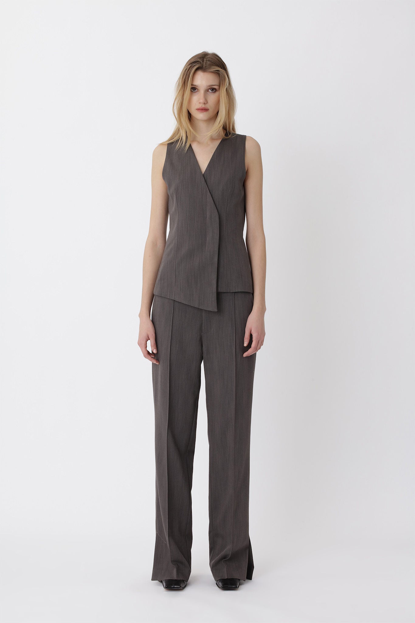 Oliva Vest - Licorice COMB.