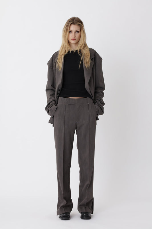 Ena Trousers - Licorice COMB.