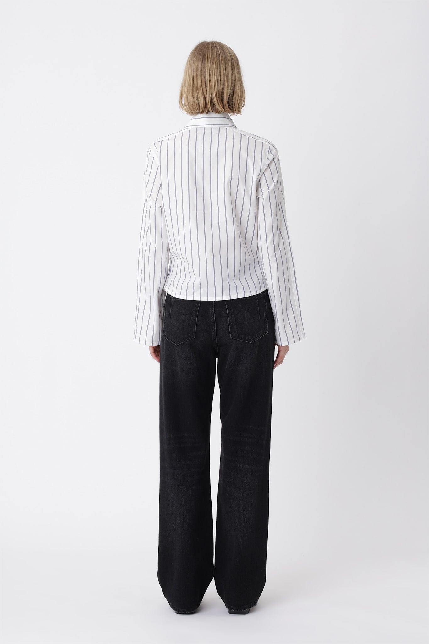 Fernanda Stripe Shirt - White COMB.