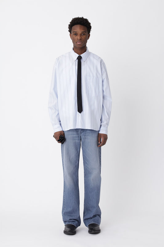 Maza Shirt - Xenon Blue COMB.