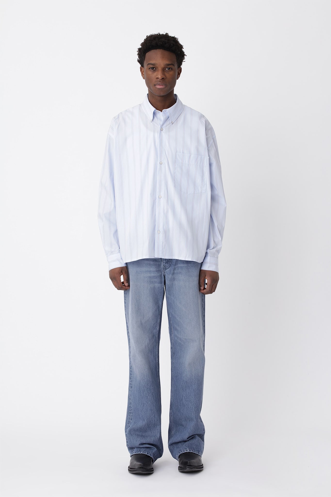 Maza Shirt - Xenon Blue COMB.