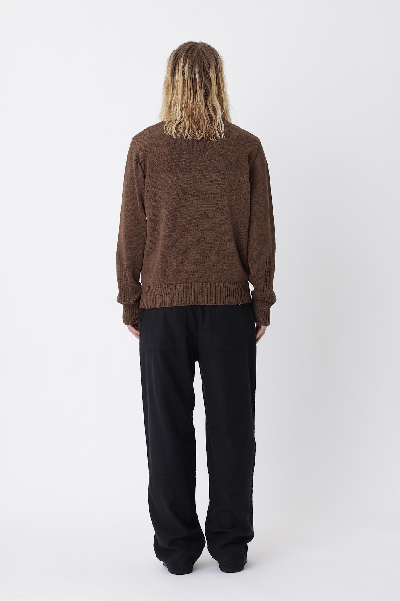 Ryder.01 Knit Sweater - Rain Drum