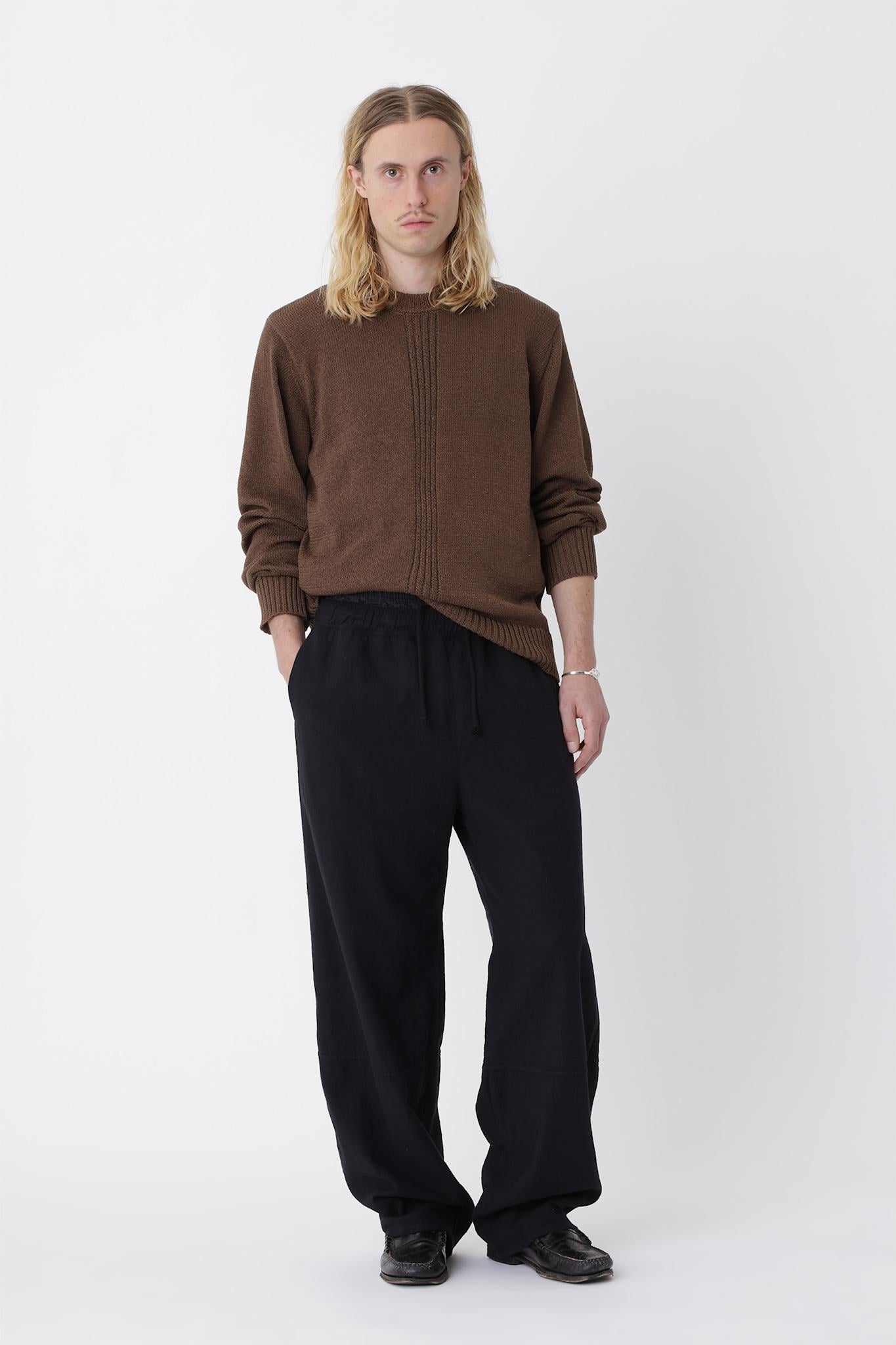 Ryder.01 Knit Sweater - Rain Drum