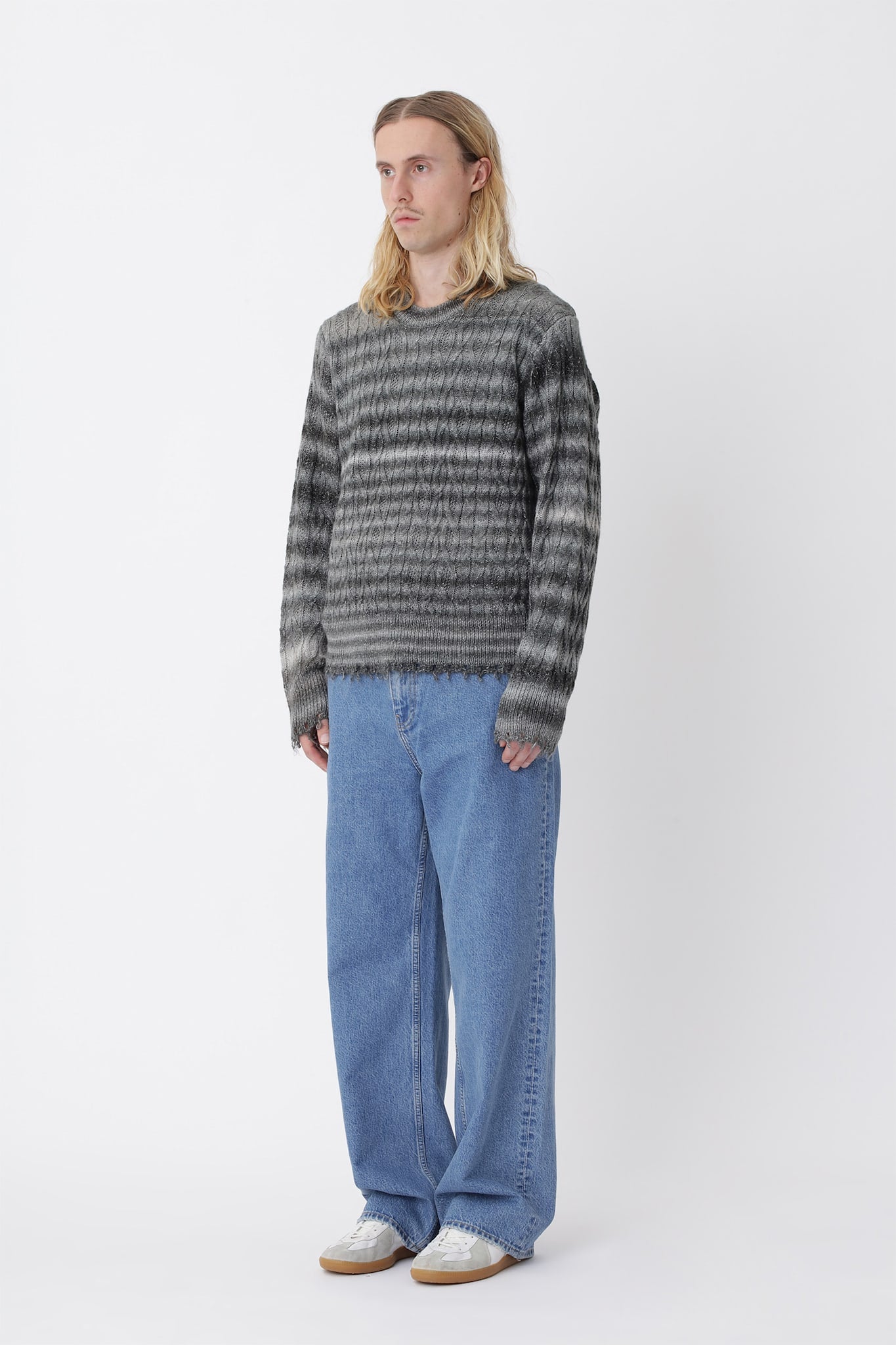 Ryder.01 Knit Sweater - Eiffel Tower COMB.