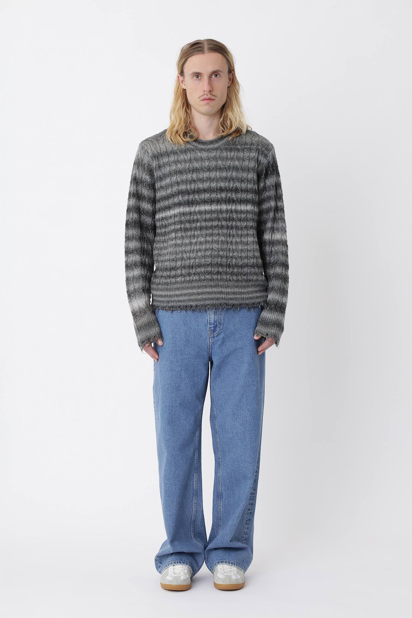Ryder.01 Knit Sweater - Eiffel Tower COMB.