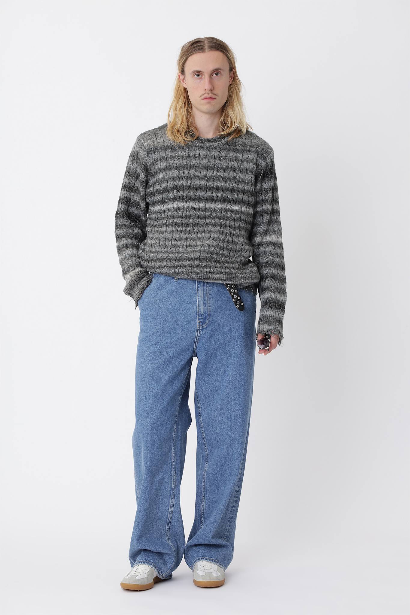 Ryder.01 Knit Sweater - Eiffel Tower COMB.