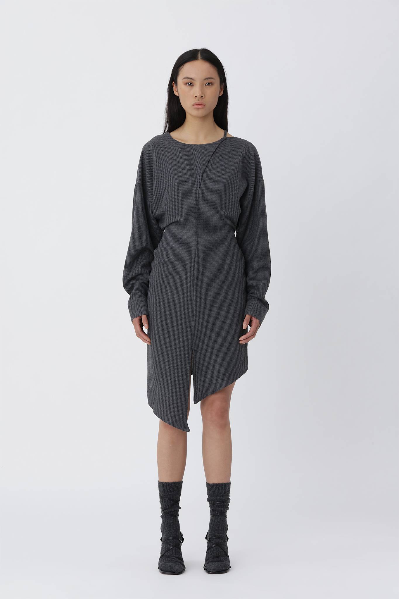 Ebba Dress - Blackened Pearl COMB.