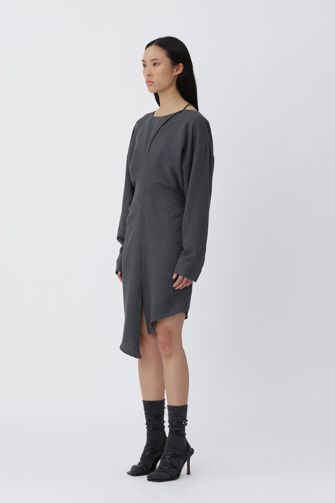 Ebba Dress - Blackened Pearl COMB.