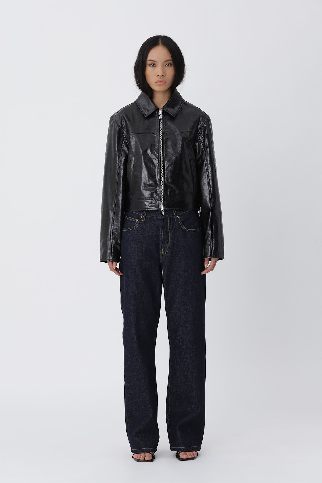 Caro Leather Jacket - Black