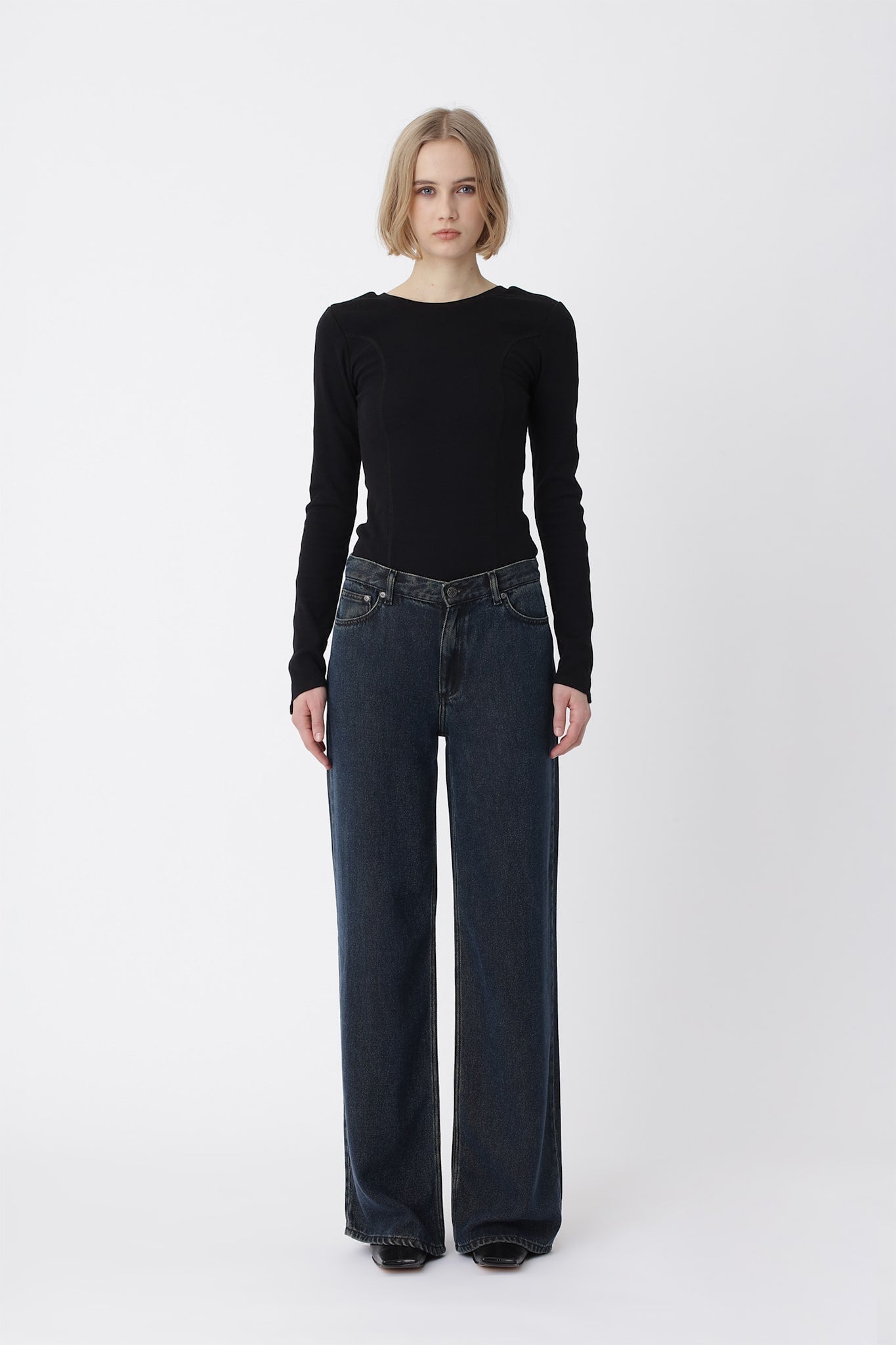 Yolana Pants - Washed Black