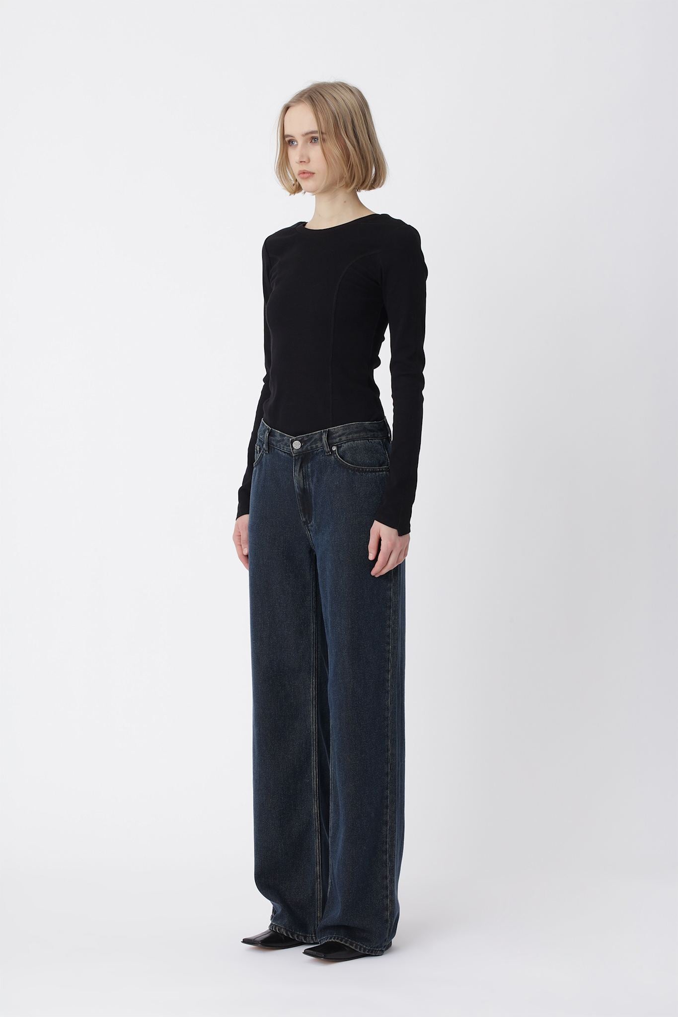 Yolana Pants - Washed Black