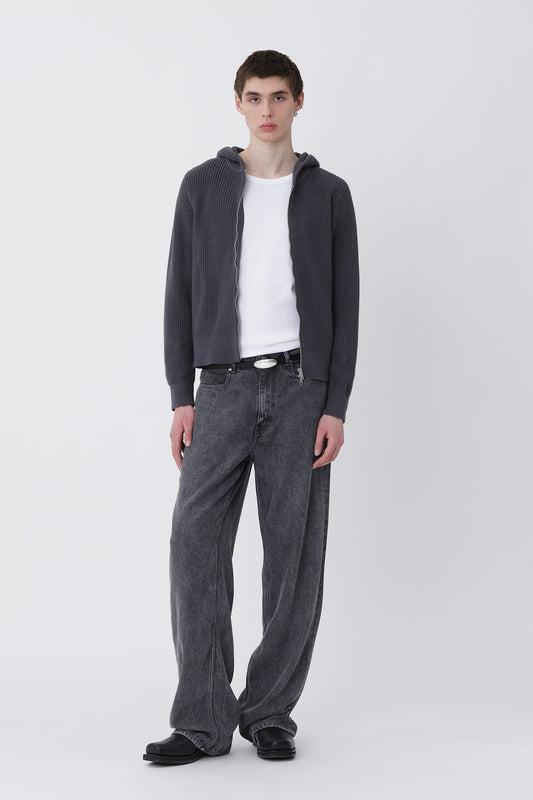 Case Denim Pants - Washed Grey