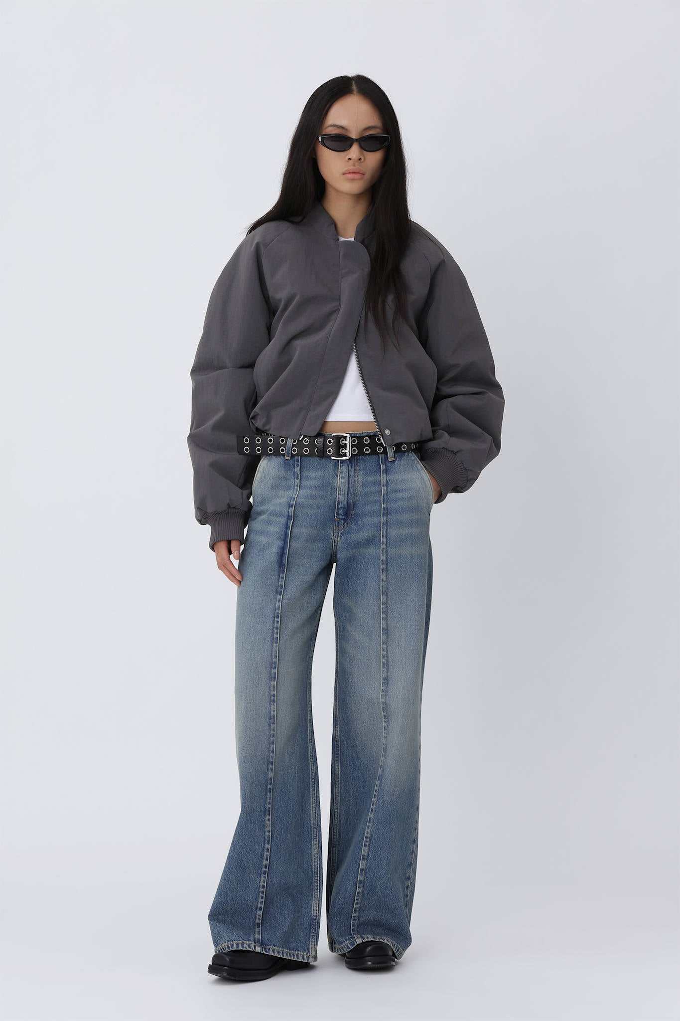 Ola Bomber Jacket - Blackened Pearl