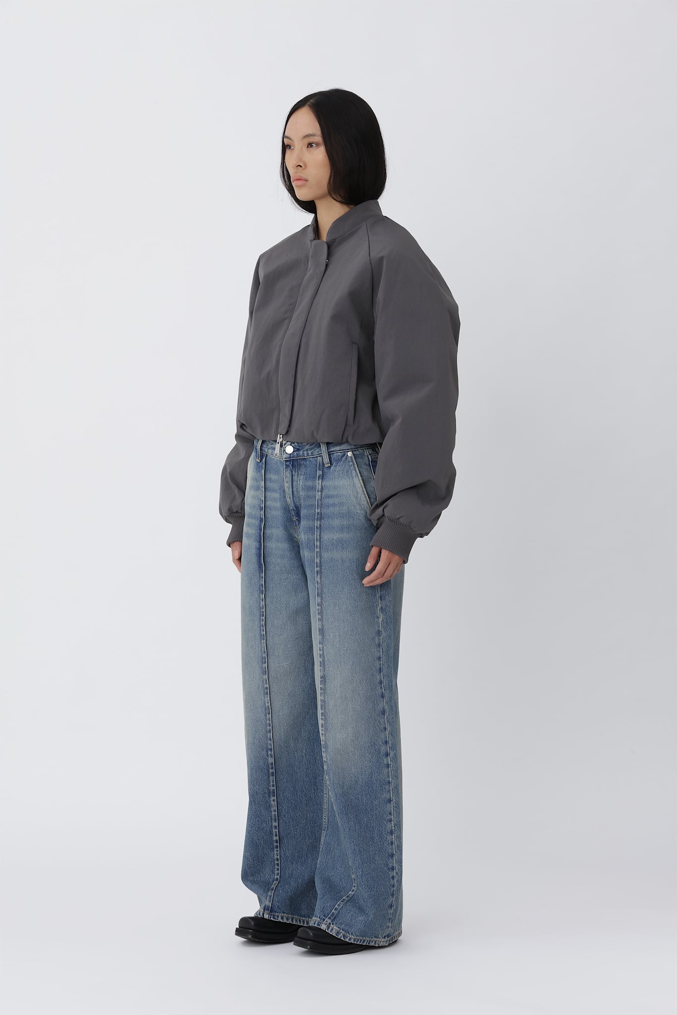 Ola Bomber Jacket - Blackened Pearl