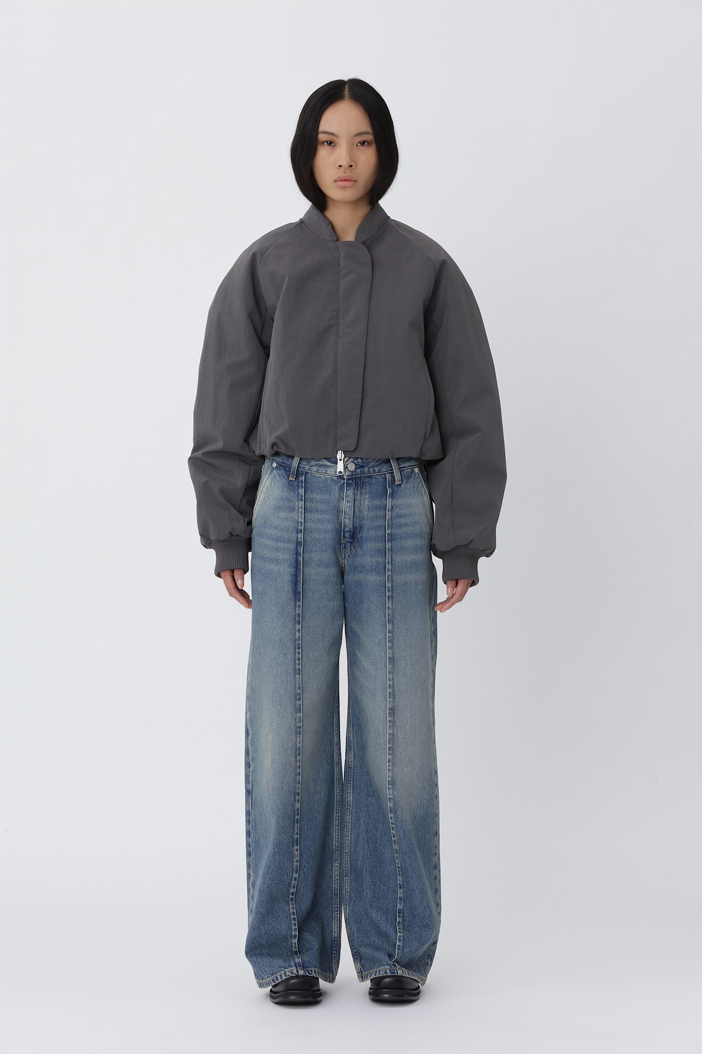 Ola Bomber Jacket - Blackened Pearl