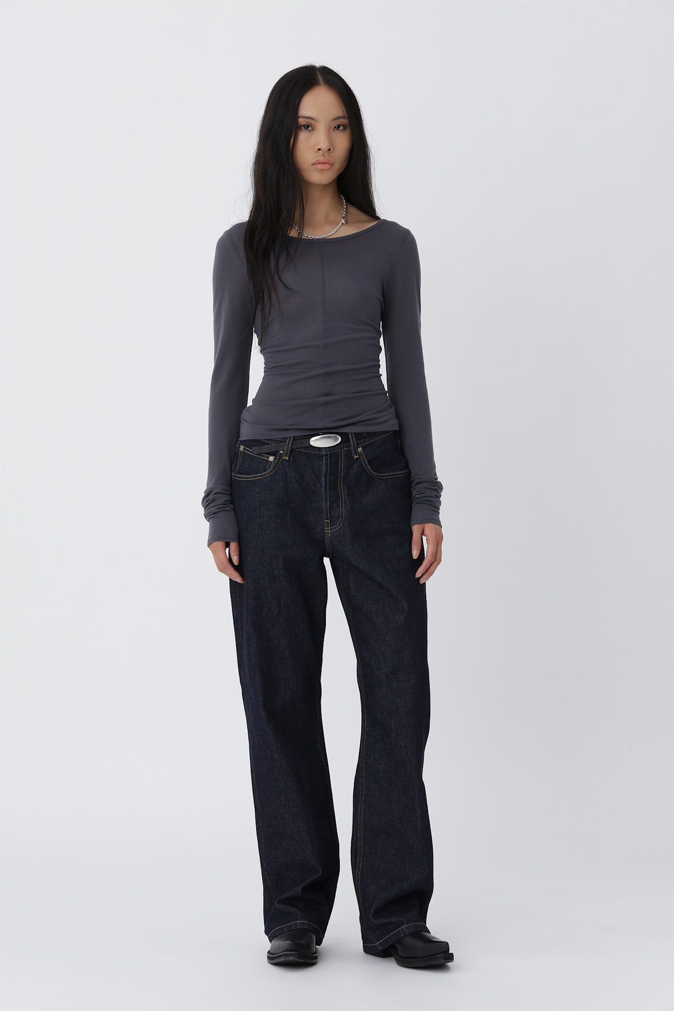 Svenja Shirt - Blackened Pearl