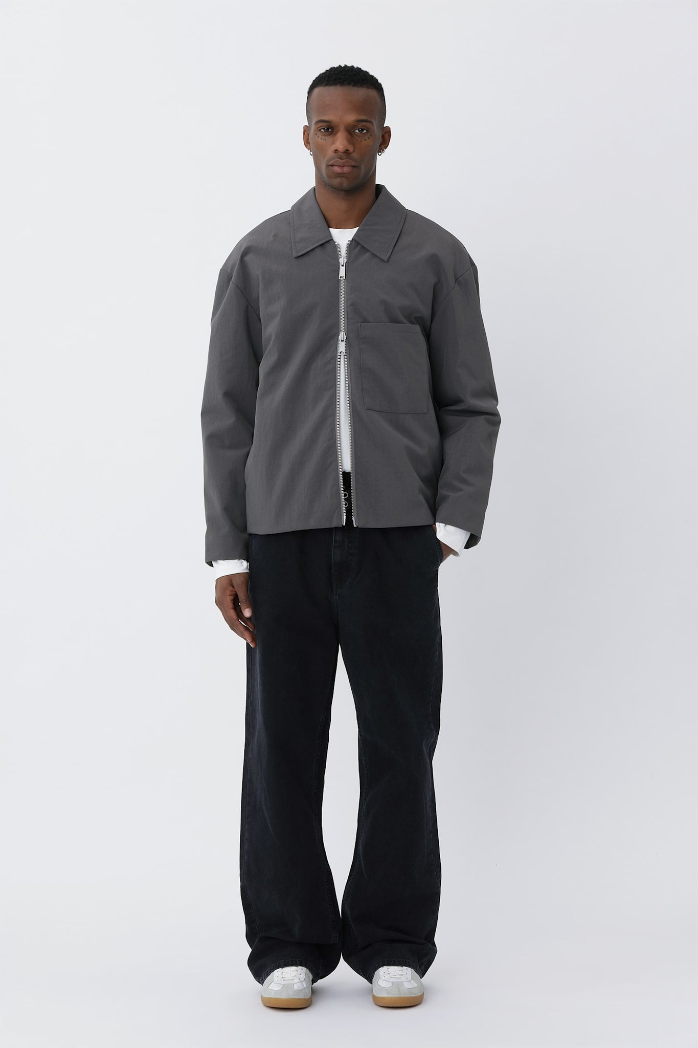 Saywer.01 Jacket - Charcoal Gray