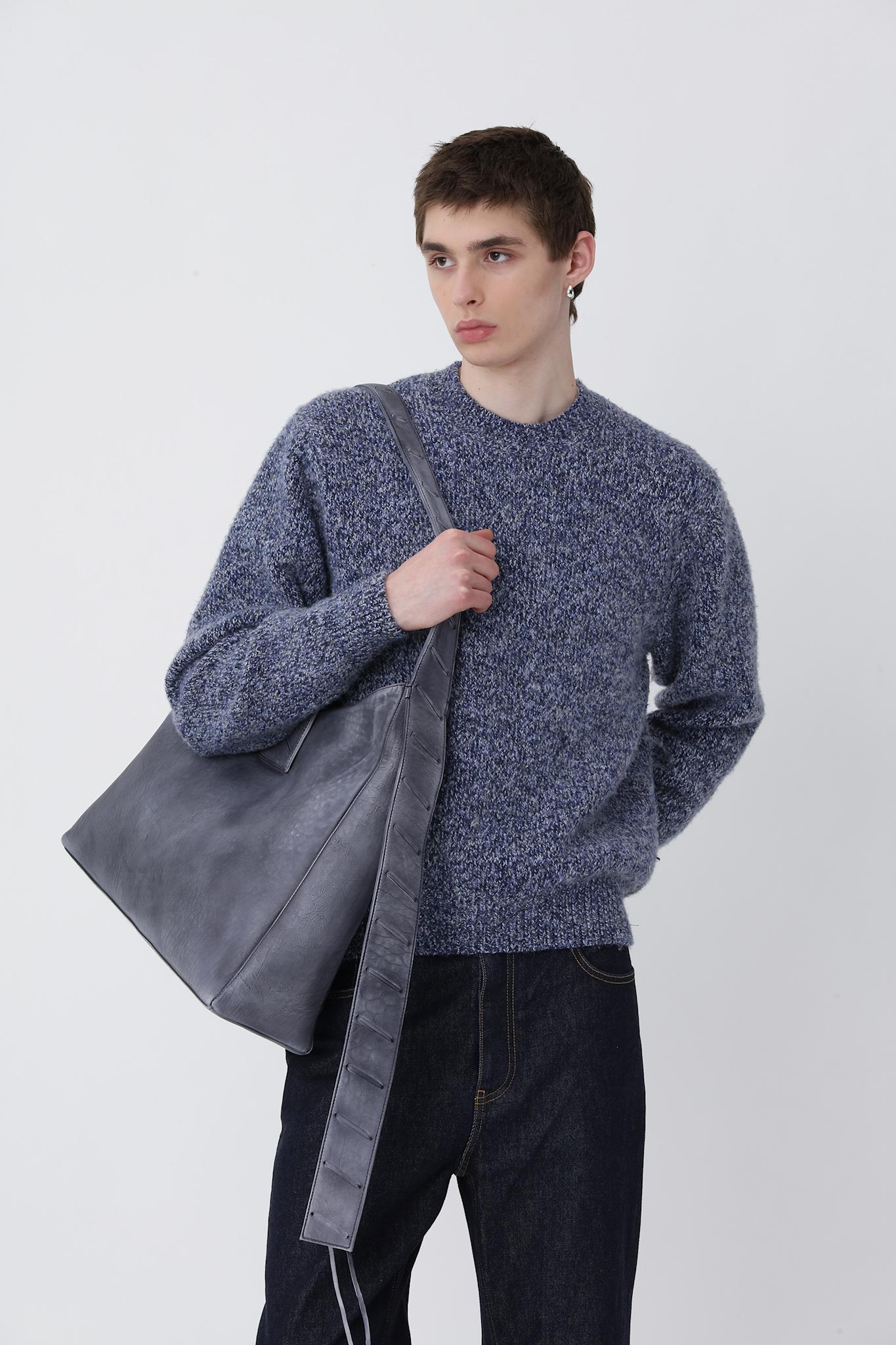Felix Knit Sweater - Blue Indigo COMB.
