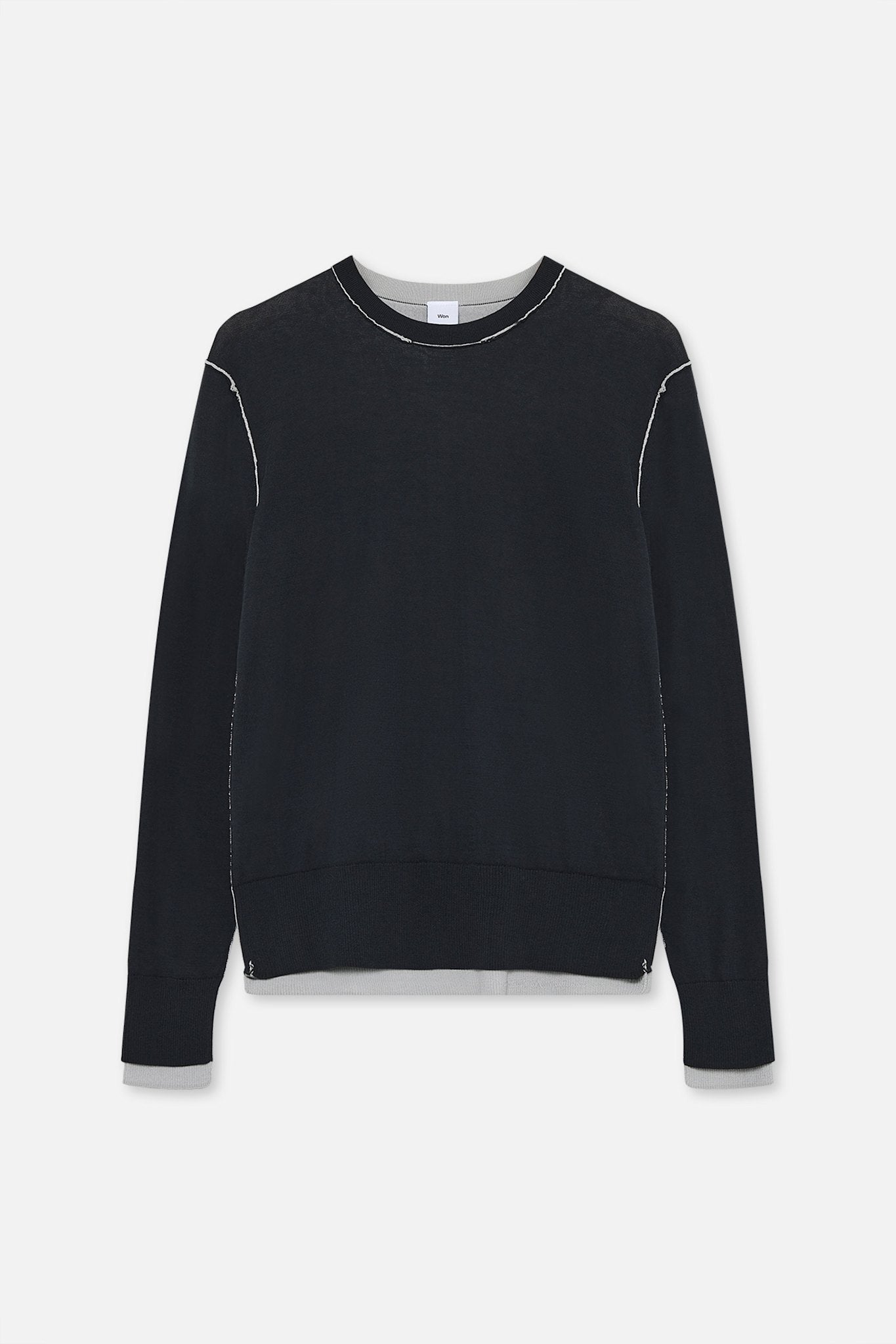 Rune Two Layer Knit Sweater - Won Hundred Online Store