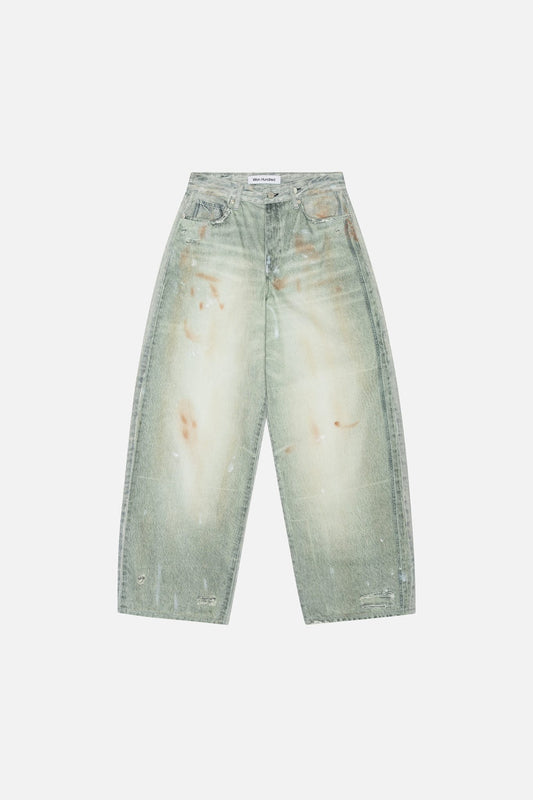 Lyon Printed Denim Jeans W - Won Hundred Online Store