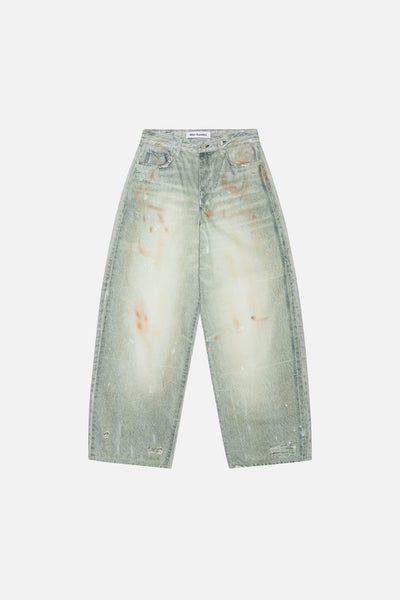 Lyon Printed Denim Jeans M