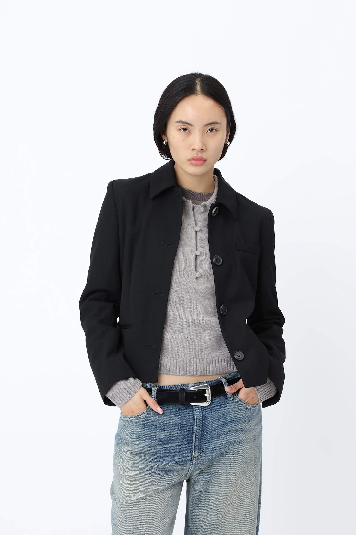 Paula Cashmere Knit Polo