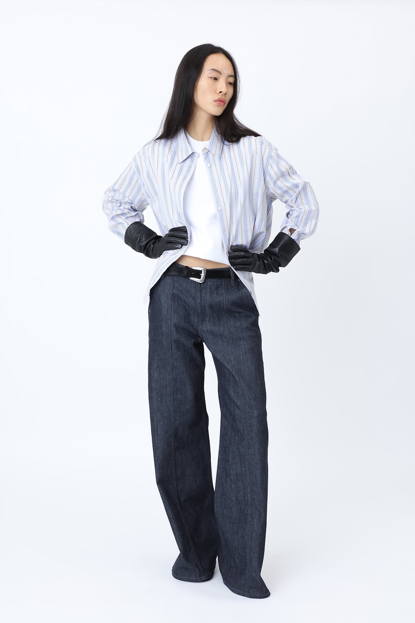 Lenoa Panel Stripe Shirt