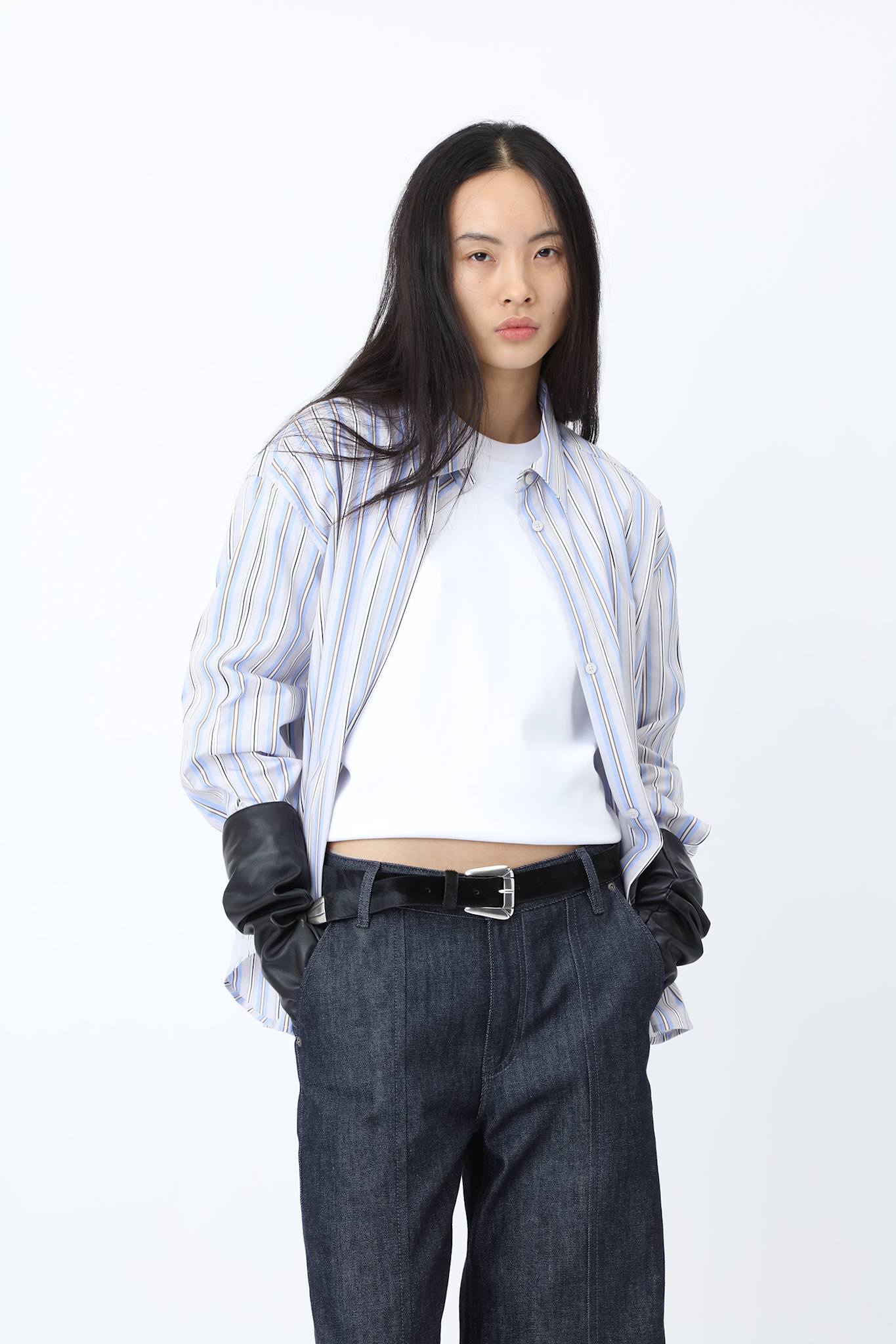 Lenoa Panel Stripe Shirt