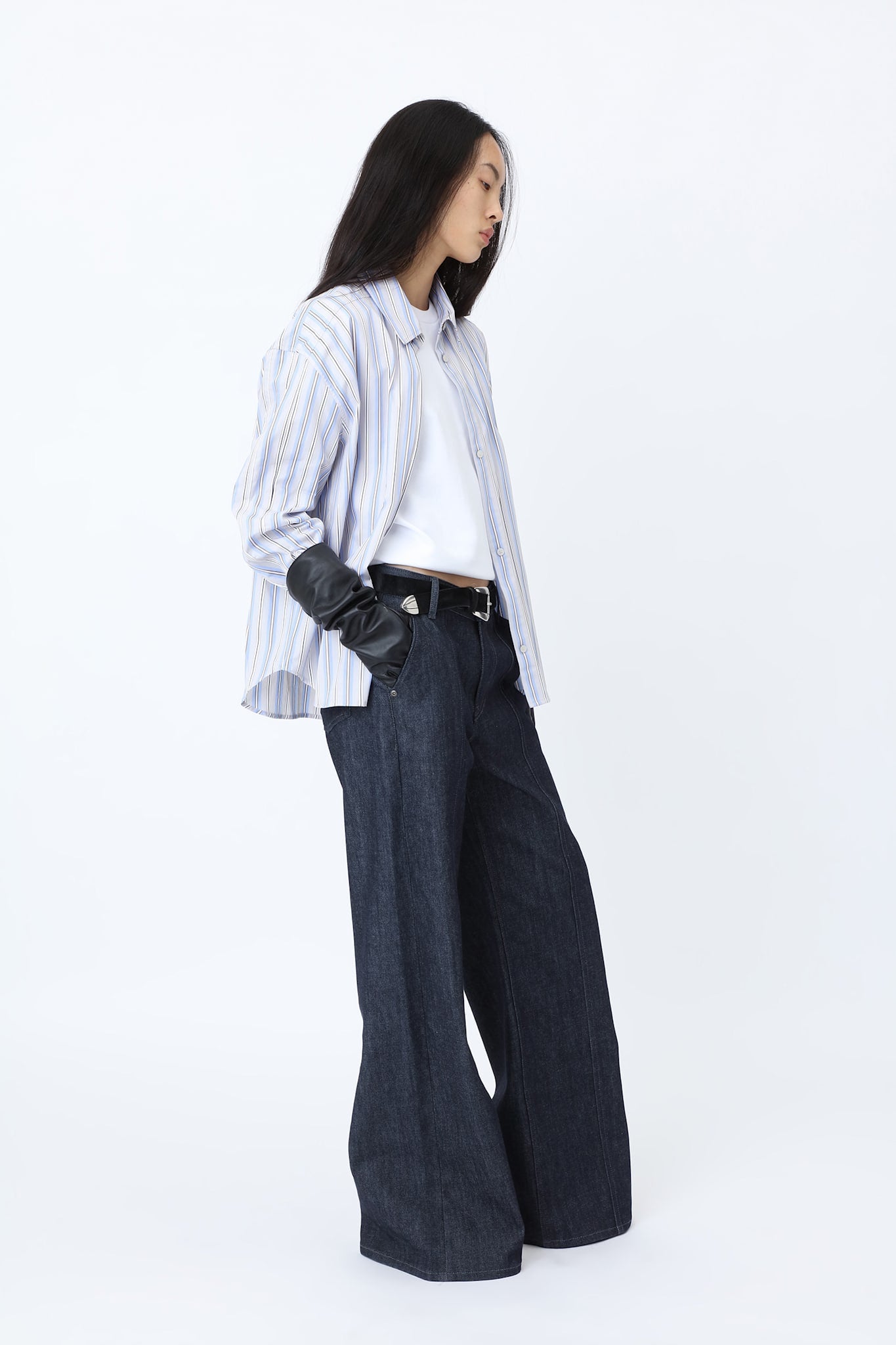 Lenoa Panel Stripe Shirt