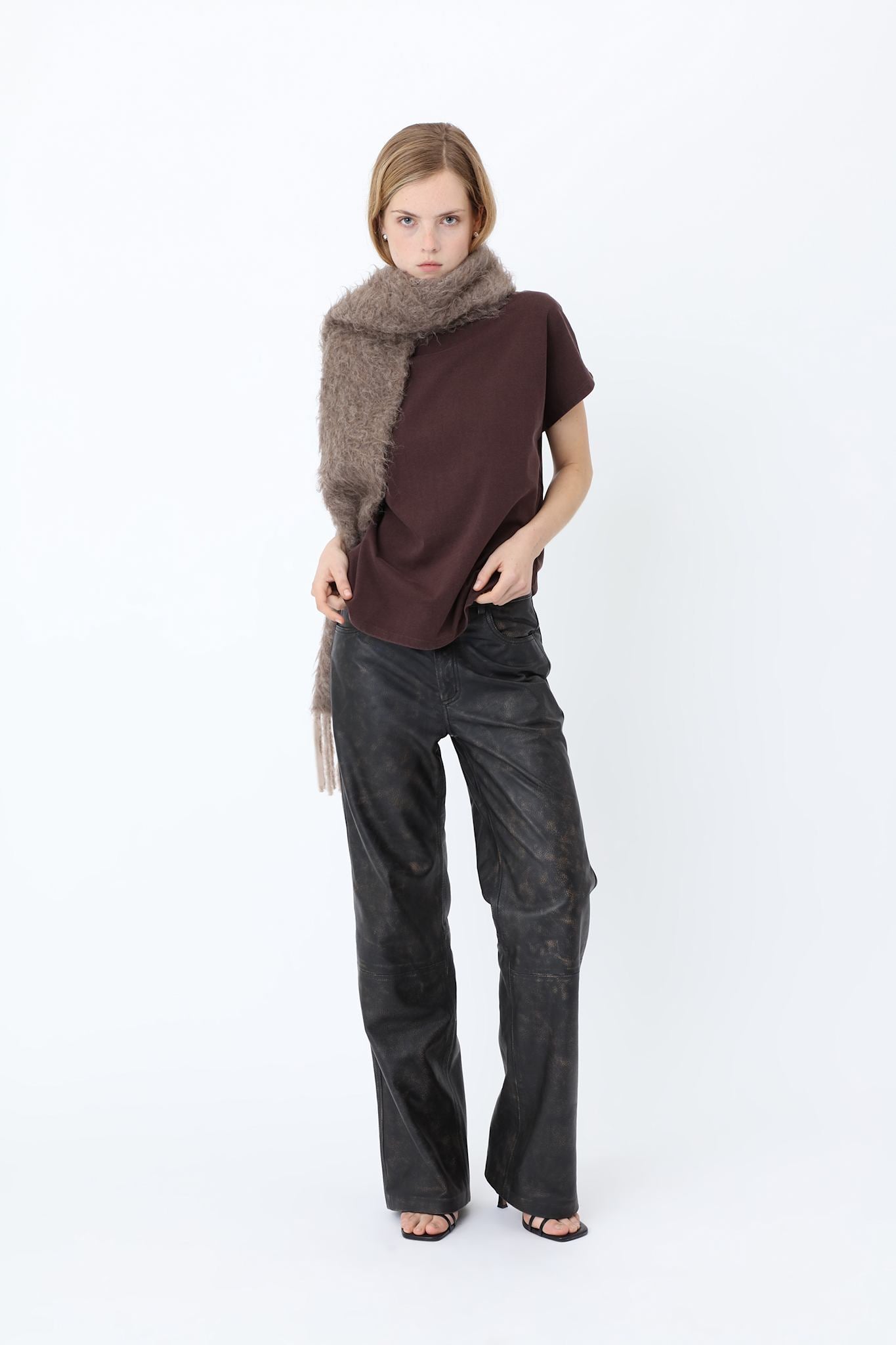 Genoa Leather Pants W