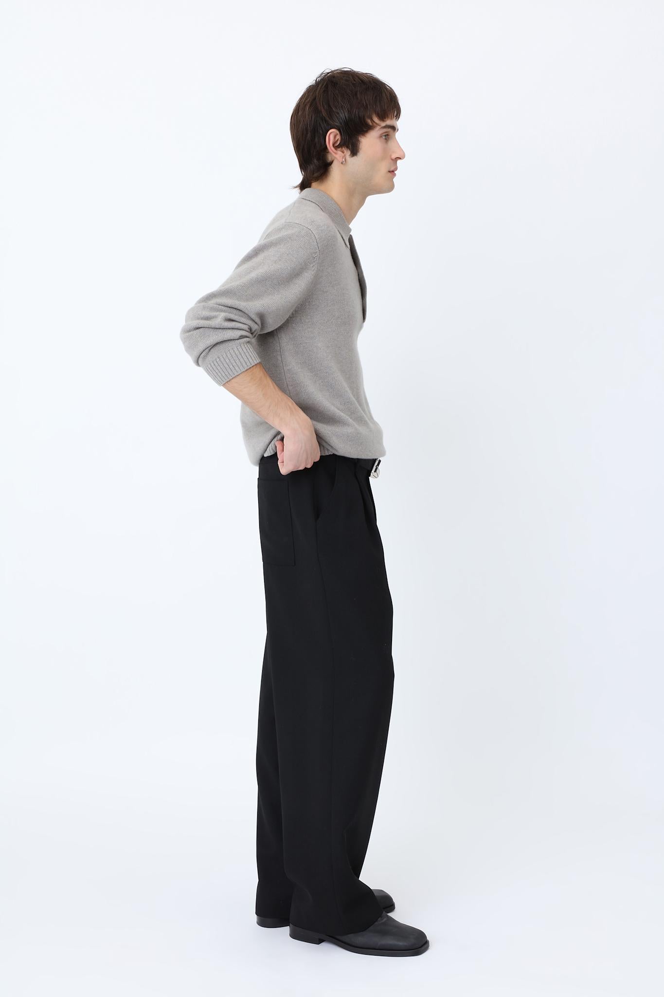 Paxton Cashmere Knit Polo