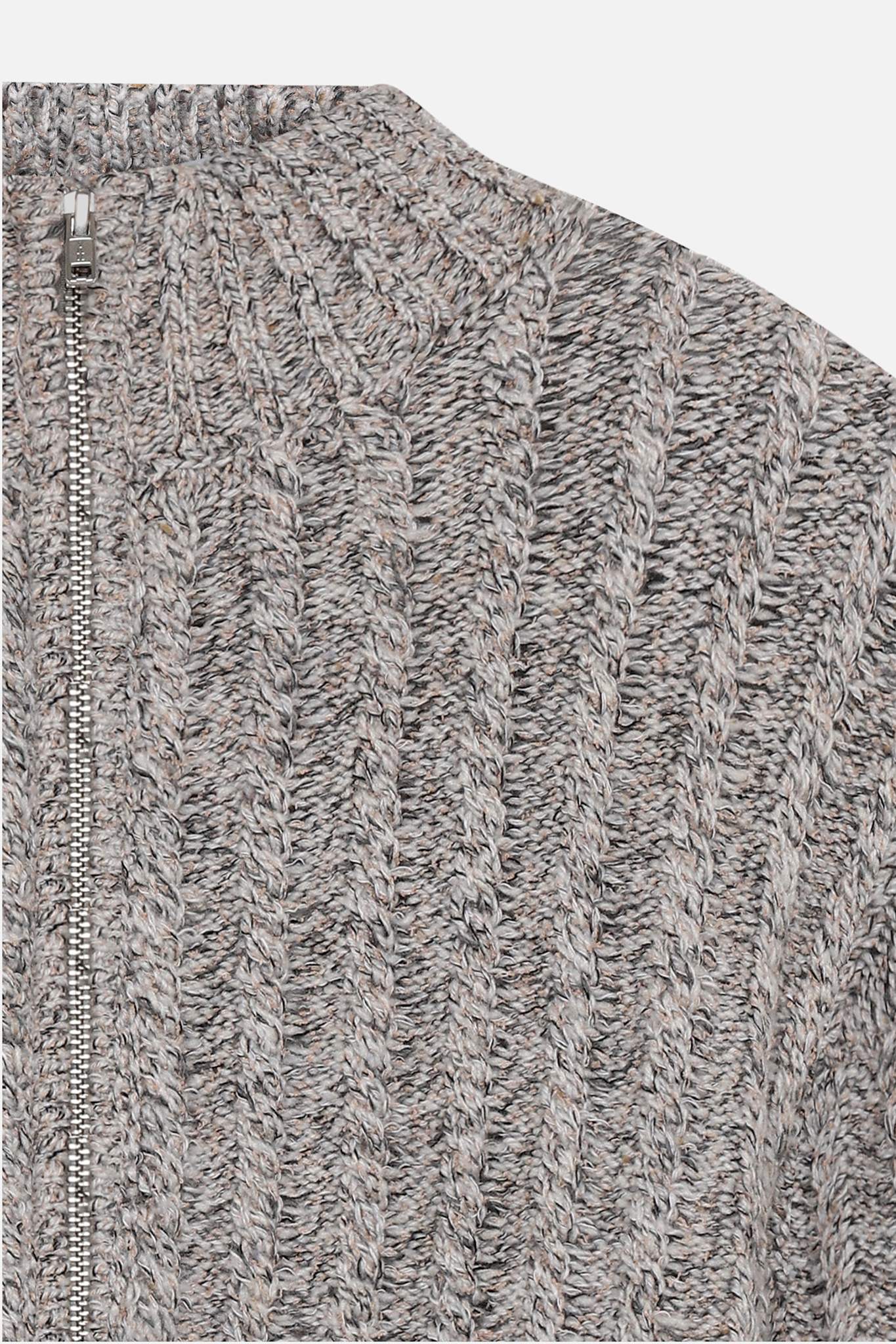 Alea Zip Knit Cardigan