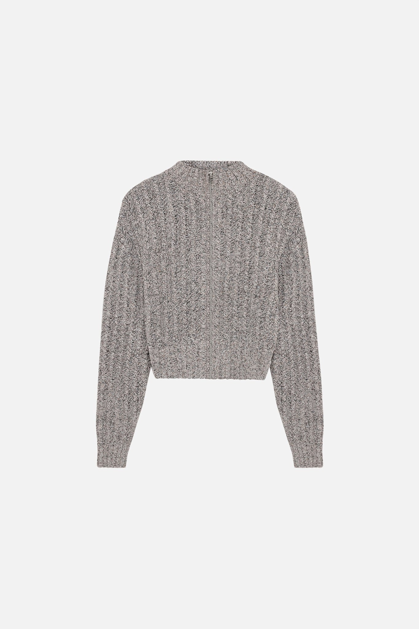 Alea Zip Knit Cardigan