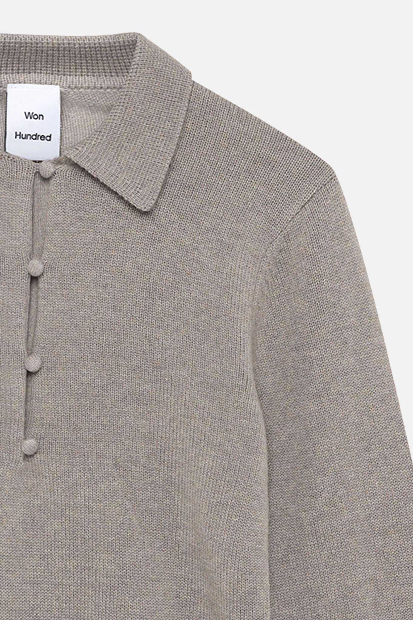 Paula Cashmere Knit Polo