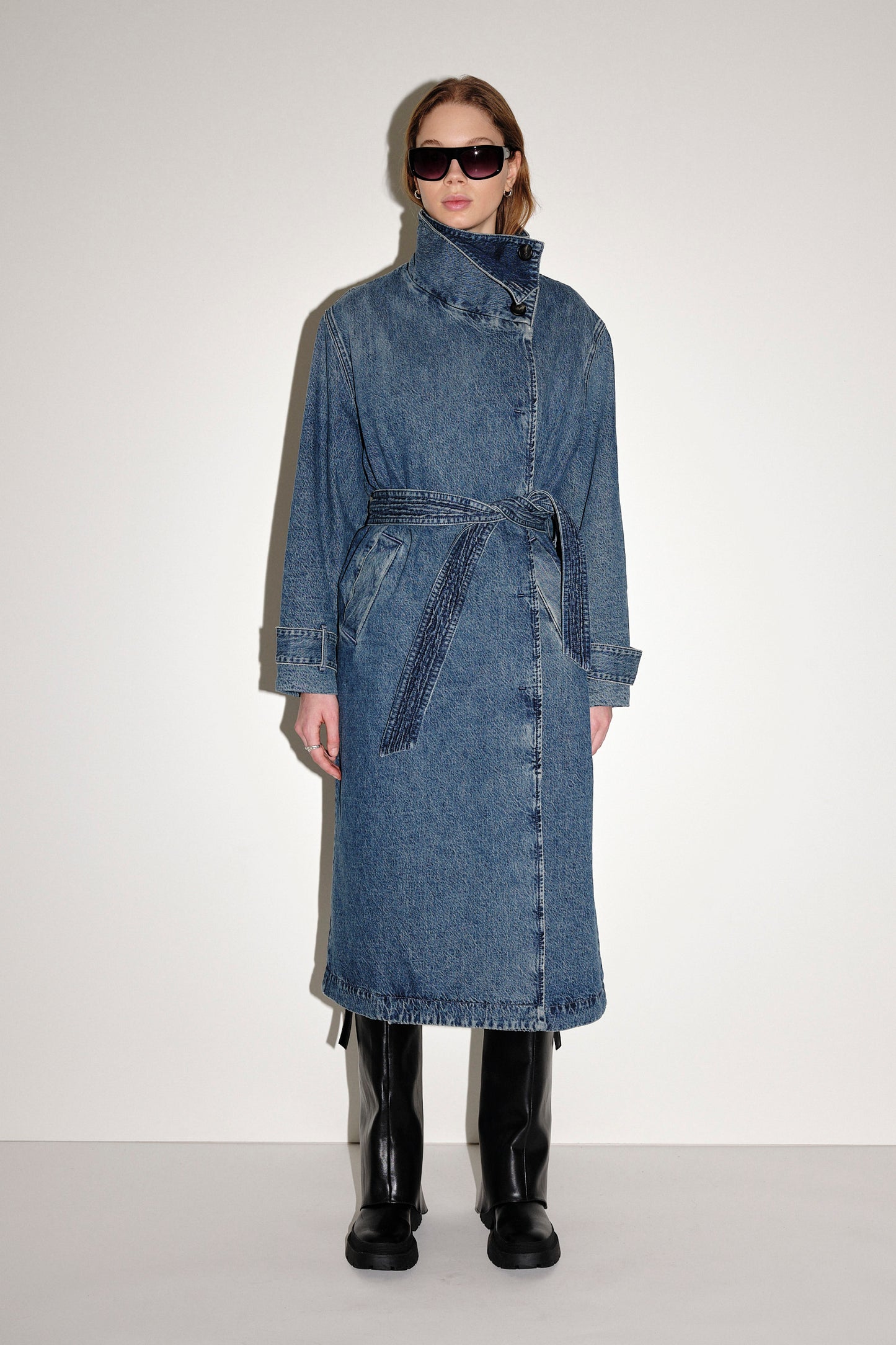 Won Hundred Women Adrianna Denim Outerwear Zen Blue