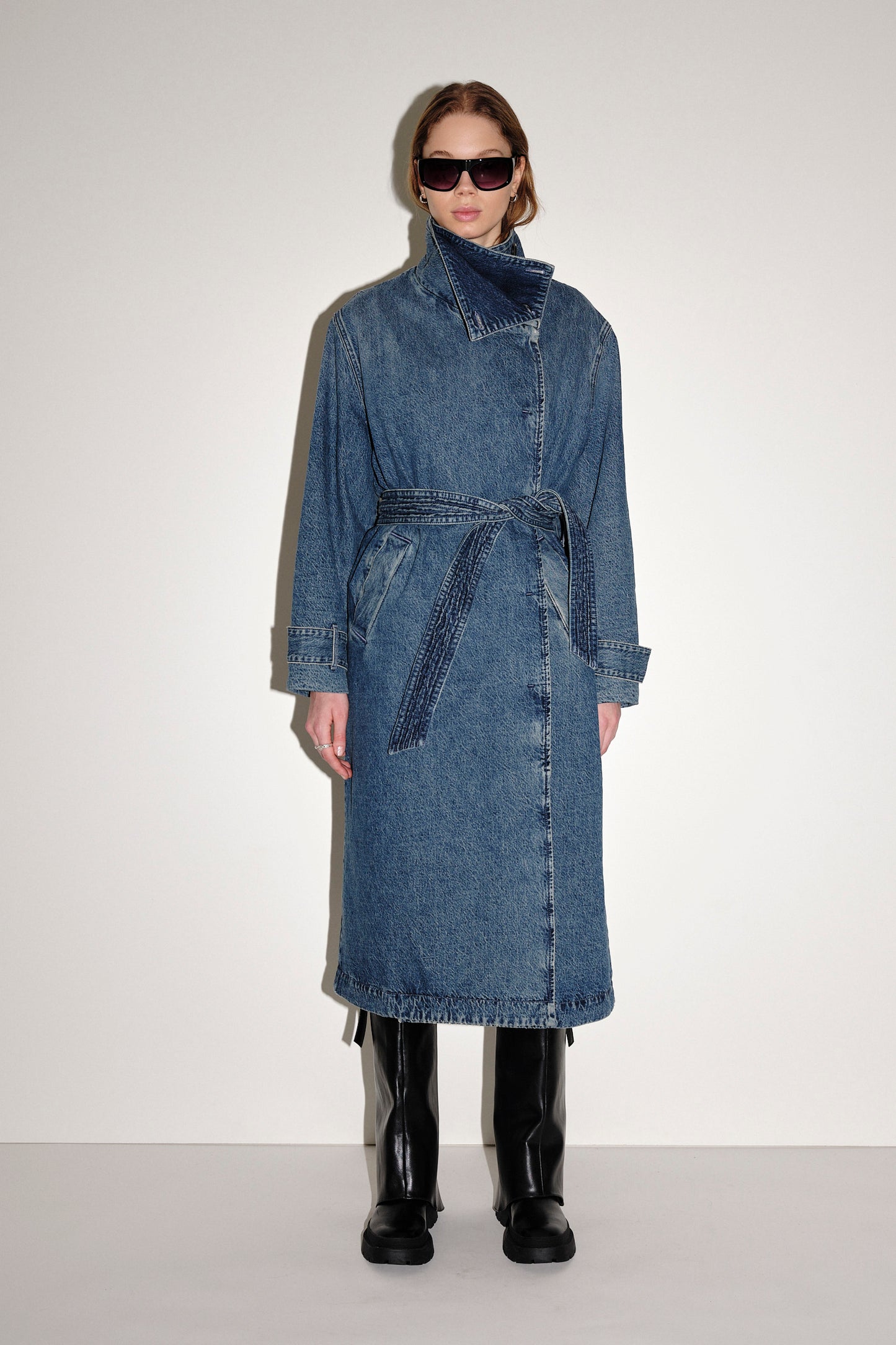 Won Hundred Women Adrianna Denim Outerwear Zen Blue