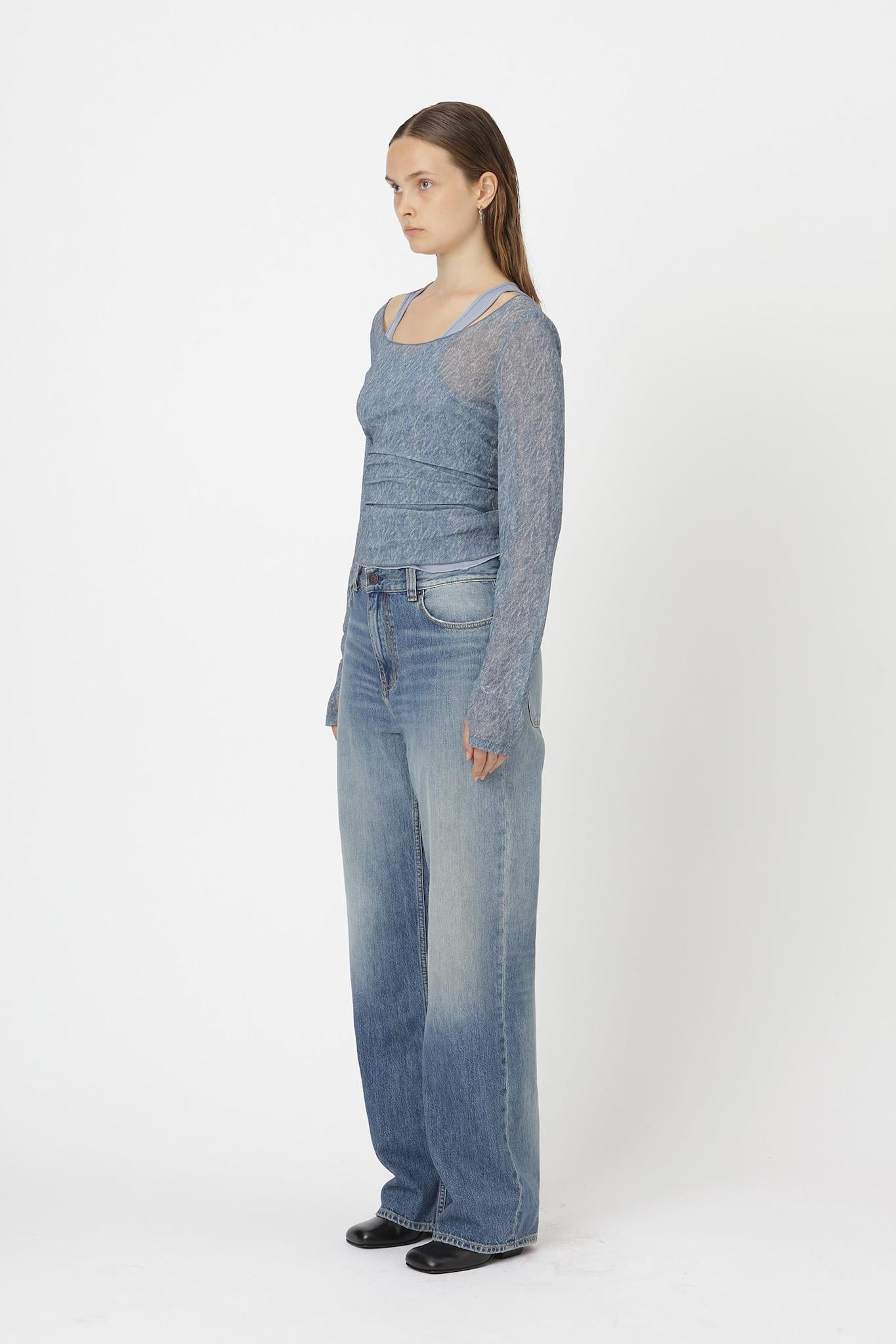 Won Hundred Women Agnetha AOP Dress Blue