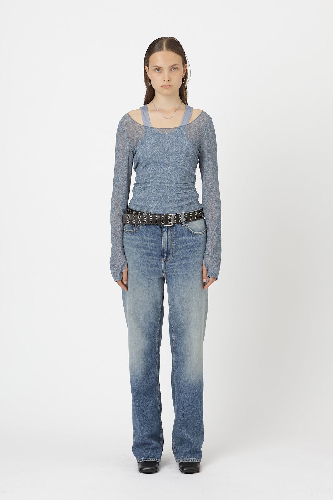 Won Hundred Women Agnetha AOP Dress Blue