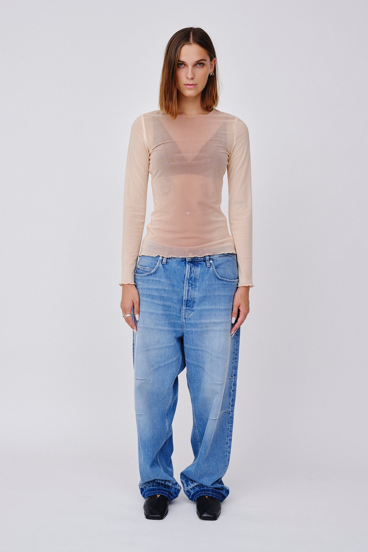 Won Hundred Women Alba Gradient Top Nude Gradient