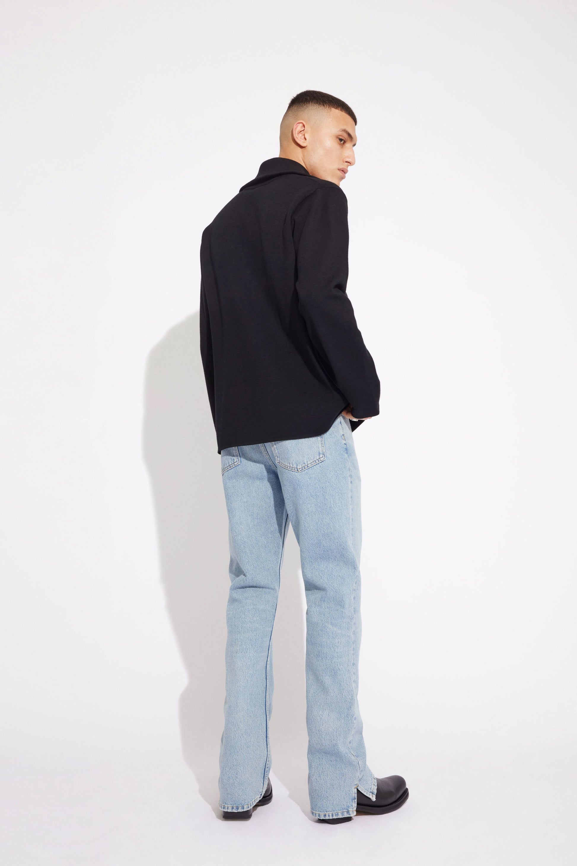 Won Hundred Men Alban Knit Knitwear Black